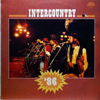 LP Various ‎– Intercountry '86 (Deska v pěkném stavu, pár jemných vlásenek. Obal mírně obnošený.)