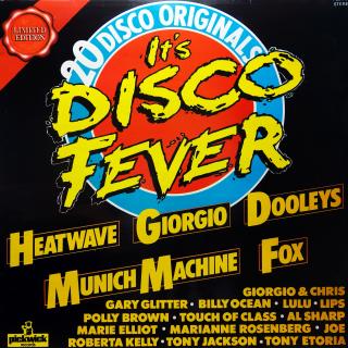 LP Various ‎– It's Disco Fever (Deska je v pěkném stavu, jen lehké stopy používání. Bezvadný a čistý zvuk. Obal v perfektní kondici.)