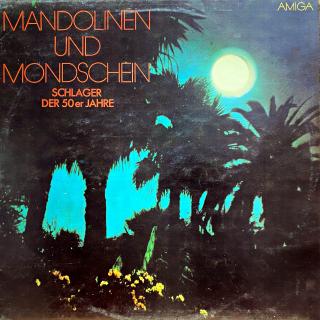 LP Various – Mandolinen Und Mondschein - Schlager Der 50er Jahre (Deska je v krásném a lesklém stavu, pouze velmi jemné vlásenky pod ostrým světlem. Bezvadný a čistý zvuk i v tichých pasážích. Obal je taky pěkný, jen lehké stopy používání.)