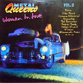 LP Various ‎– Metal Queens Vol. 2 - Women In Love (Deska i obal jsou v pěkném stavu, pouze jemné vlásenky.)