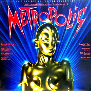 LP Various – Metropolis (Original Motion Picture Soundtrack) (Rozevírací obal, včetně orig. vnitřní obal s potiskem. Pěkný stav i zvuk.)