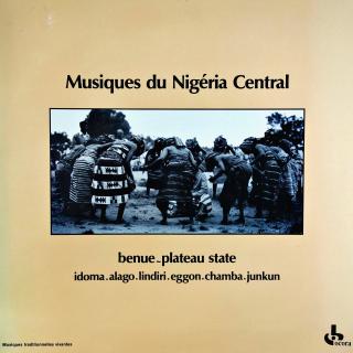 LP Various ‎– Musiques Du Nigeria Central (Francie, Gatefold, 1984, African, Field Recording)