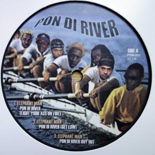 LP Various ‎– Pon Di River (US, 33 ⅓ RPM, Unofficial Release )