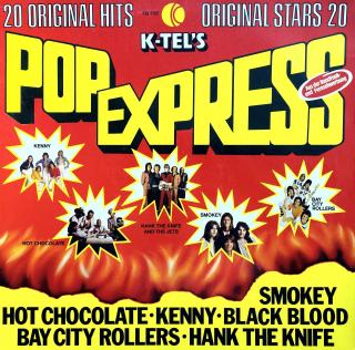 LP Various ‎– Pop Express (Deska mírně ohraná s jemnými vlásenkami. Obal je ve velmi dobrém stavu.)