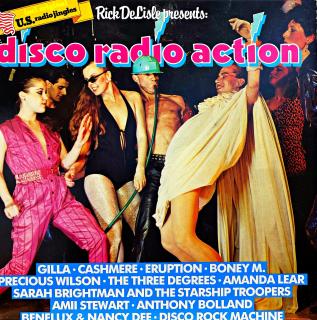 LP Various – Rick DeLisle Presents: Disco Radio Action (Top stav i zvuk!)
