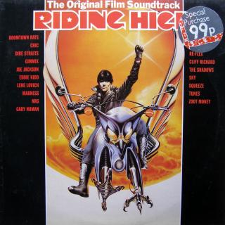 LP Various ‎– Riding High - The Original Film Soundtrack (Kompilace, UK, 1981, New Wave, Pop Rock, Synth-pop, Disco, Soundtrack)