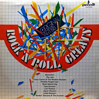 LP Various ‎– Rock'N'Roll Greats (Deska i obal jsou ve velmi pěkném stavu.)