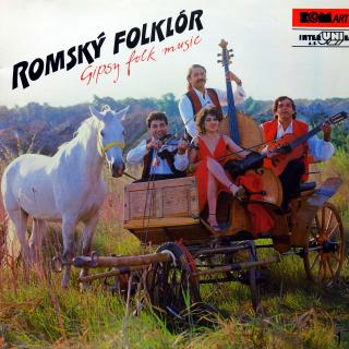 LP Various ‎– Romský Folklór - Gipsy Folk Music (Včetně přílohy s texty (4 strany). Deska i obal jsou ve velmi pěkném stavu.)