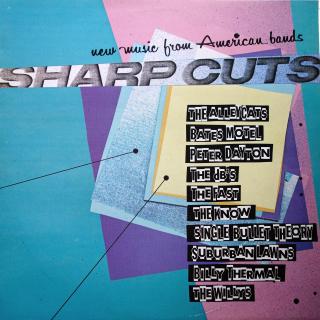LP Various ‎– Sharp Cuts - New Music From American Bands (Pěkný stav, Kompilace, UK, 1980, New Wave, Punk)