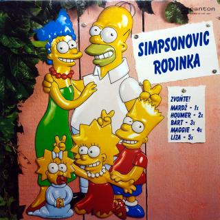 LP Various ‎– Simpsonovic Rodinka (Deska i obal jsou v pěkném stavu, pár vlásenek.)