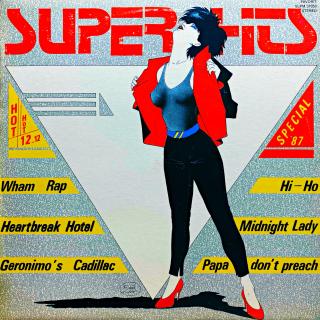 LP Various – Super Hits Special '87 (Deska je v pěkném a lesklém stavu, pouze velmi jemné vlásenky. Bezvadný a čistý zvuk i v pasážích mezi skladbami. Obal v perfektní kondici.)