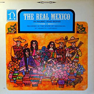LP Various ‎– The Real Mexico (In Music And Song) (Deska i obal jsou ve velmi pěkném stavu.)