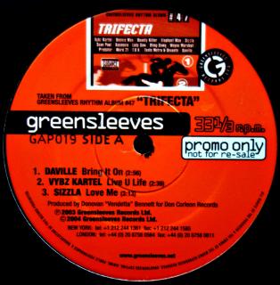 LP Various ‎– Trifecta (UK, 2004, Dancehall)