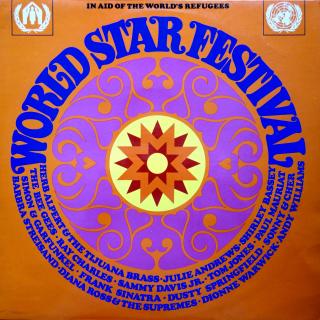 LP Various - World Star Festival (Pěkný stav, Kompilace, UK, 1969, Chanson, Vocal, Schlager, Big Band, Swing, Ballad)