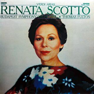 LP Verdi, Renata Scotto, Thomas Fulton - Verdi Arias (Deska i obal jsou v krásném stavu, vše lesklé, jako nové.)