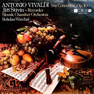 LP Vivaldi, Stivín – 6 Concertos, Op. 10 (Velmi pěkný stav i zvuk.)