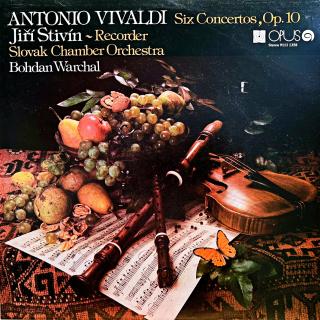 LP Vivaldi, Stivín, Warchal – 6 Concertos, Op. 10 (Velmi pěkný stav i zvuk!)