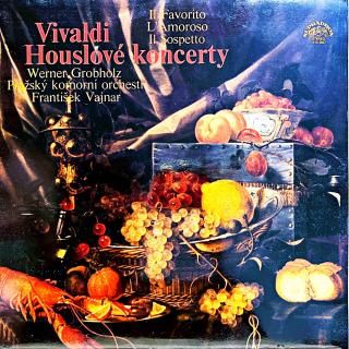 LP Vivaldi, Vajnar, Bayer, Bogunia, Grobholz – Houslové Koncerty - Il Favorito.. (Pěkný stav i zvuk.)