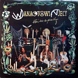 LP Wanastowi Vjecy ‎– Lži, Sex &amp; Prachy (Včetně přílohy i orig. vnitřního obalu s potiskem. Deska je mírně ohraná, mnoho jemných vlásenek a drobných povrchových oděrkek (1mm). Hraje fajn, stále velmi dobrý zvuk, jen mírný praskot v tichých pasážích, n