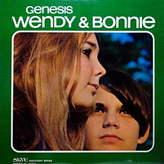LP Wendy &amp; Bonnie ‎– Genesis (Deska i obal jsou v bezvadném a krásném stavu. Deska je lesklá, pouze několik ultra-jemných vlásenek pod ostrým světlem. Obal je taky v perfektní kondici, lesklý, jeden drobný (3mm) výsek označující import. Včetně orig. v
