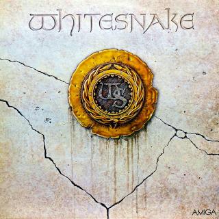 LP Whitesnake – Whitesnake (Deska je v krásném a lesklém stavu, jen pár velmi jemných vlásenek pod ostrým světlem. Bezvadný a čistý zvuk i v pasážích mezi skladbami. Obal je v bezvadném a lesklém stavu.)