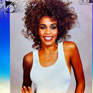 LP Whitney Houston ‎– Whitney (Deska ve velmi pěkném a lesklém stavu s několika jemnými vlásenkami. Zvuk je bezvadný a čistý i v pasážích mezi skladbami. Obal je v krásném stavu, pouze velmi lehké stopy používání.)