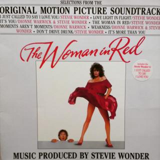 LP Woman In Red - Original Motion Picture Soundtrack  (Rozklápěcí obal s texty uvnitř (1984))