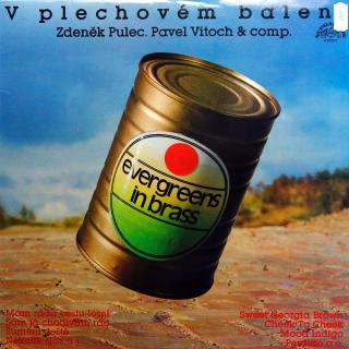 LP Zdeněk Pulec, Pavel Vitoch &amp; Comp ‎– V Plechovém Balení (Evergreens In Brass) (Top stav i zvuk!)