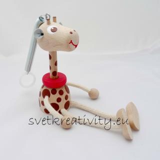 Pérák - zvířátko na pružině - Žirafa