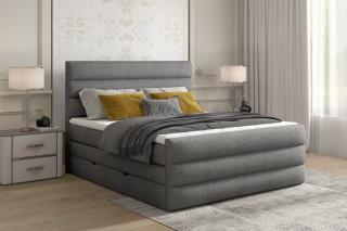 Boxspring MARKETI 140/200 (Sawana 05)  (Luxusní kontinentální postel s úložným prostorem v rozměru 140/200 v provedení Sawana 05)