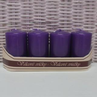 Adventní svíčky - Tmavě fialová
