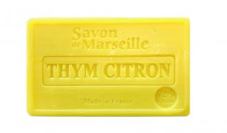 Marseillské mýdlo - Citronový tymián 100g