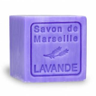 Marseillské mýdlo Levandule kostka 300g