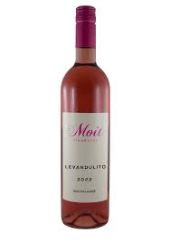 Růžové víno Levandulíto