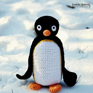 Háčkovaný tučňák ¦ Návod na háčkování