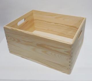 Box 40 x 30 x 18,5 cm, úchopy