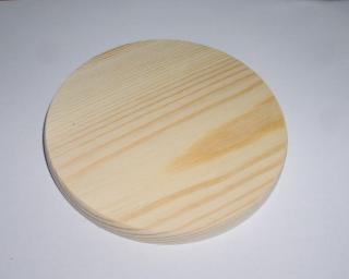Dřevěné kolečko průměr 10,5 cm výška 1 cm