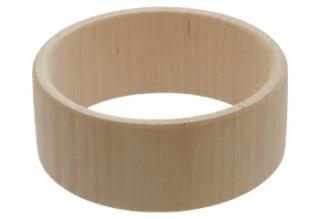 Dřevěný náramek rovný 3 cm