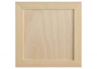 Dřevěný rámeček, obrázek 22 x 22 cm