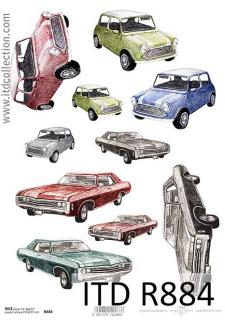 Historické auto - více druhů