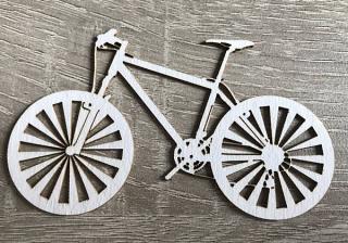 Jemná ozdoba bicykl
