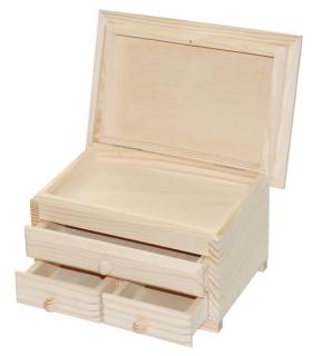 Komoda se 3 šuplíky a otevíracím víkem
