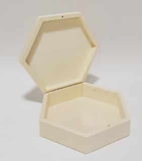 Krabička šestiboká MALÁ 15,5 cm