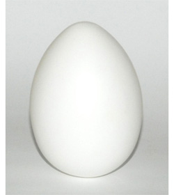 Vajíčko k dekorování 6 cm - plast