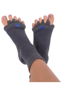 Happy feet Adjustační ponožky - šedé Velikost: 35-38