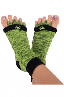 Happy feet Adjustační ponožky - zelené Velikost: 47-50