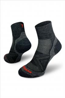 Northman Run Merino Pro Mid - antracit Velikost: 36-38