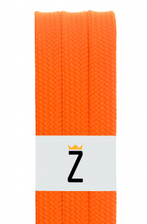 Ploché tkaničky do bot - oranžová Délka: 100