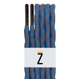 Trekingové tkaničky - kovová koncovka, modré Délka: 140