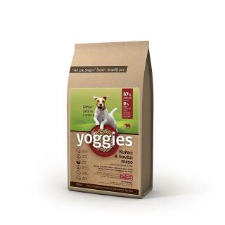 Yoggies - Granule Kuřecí + hovězí maso 20 kg